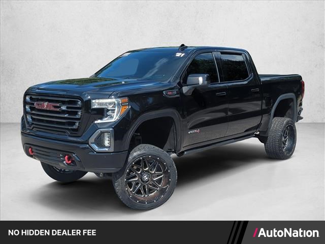 Black (Ebony Twilight Metallic) 2021 GMC Sierra 1500 Pickup Truck Four-Wheel Drive Automatic