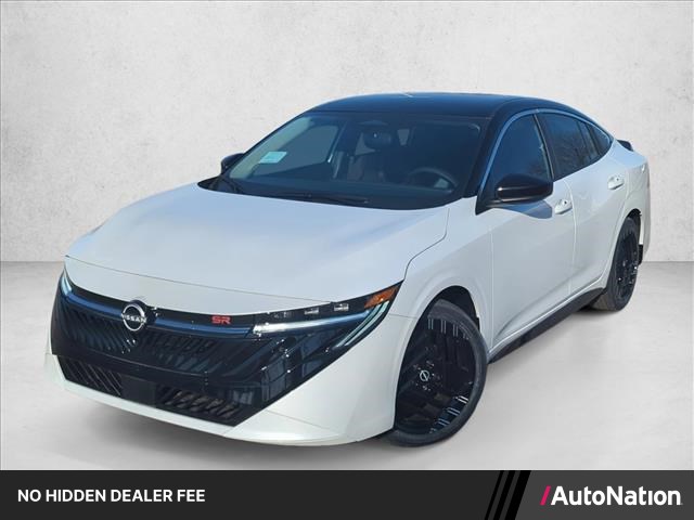 Aspen White Tricoat/Super Black 2026 Nissan Sentra Sedan Front-Wheel Drive Automatic