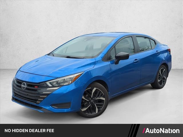 Electric Blue Metallic 2024 Nissan Versa Sedan Front-Wheel Drive Automatic