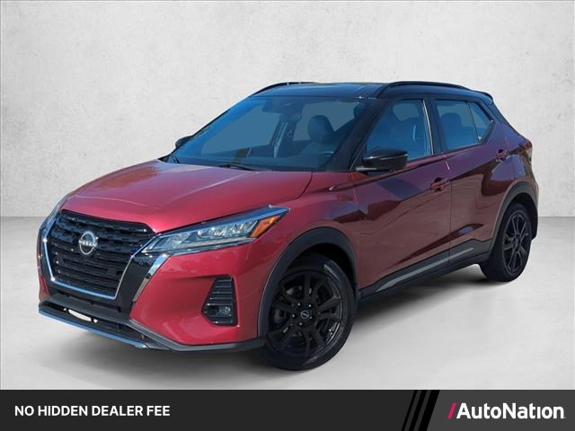 Red (Scarlet Ember Tintcoat/Super Black) 2023 Nissan Kicks SUV / Crossover Front-Wheel Drive Automatic