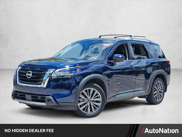 Deep Ocean Blue Pearl 2024 Nissan Pathfinder SUV / Crossover Front-Wheel Drive Automatic