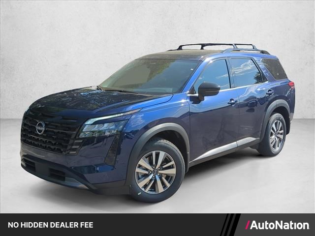 Deep Ocean Blue Pearl 2026 Nissan Pathfinder SL 4WD SUV / Crossover All-Wheel Drive Automatic