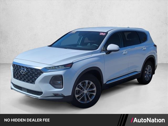 Quartz White 2020 Hyundai Santa Fe SUV / Crossover Front-Wheel Drive Automatic