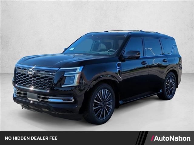 Super Black 2026 Nissan Armada Platinum Reserve RWD SUV / Crossover 4X2 Automatic