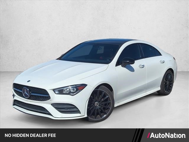 Polar White 2022 Mercedes-Benz CLA Coupe Front-Wheel Drive Automatic