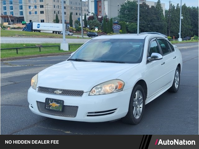 Summit White 2013 Chevrolet Impala Sedan Front-Wheel Drive 6-Speed Automatic
