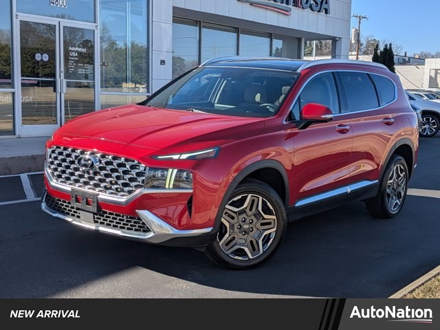 Calypso Red 2023 Hyundai Santa Fe Limited AWD SUV / Crossover All-Wheel Drive Automatic