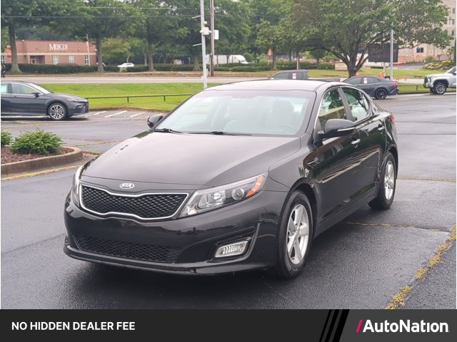 Ebony Black 2015 Kia Optima LX Sedan Front-Wheel Drive Automatic