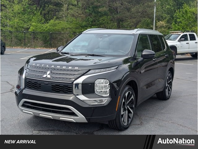 Black Diamond/Alloy Silver Roof 2024 Mitsubishi Outlander Hybrid Plug-in SEL Platinum Edition S-AWC SUV / Crossover All-Wheel Drive Automatic