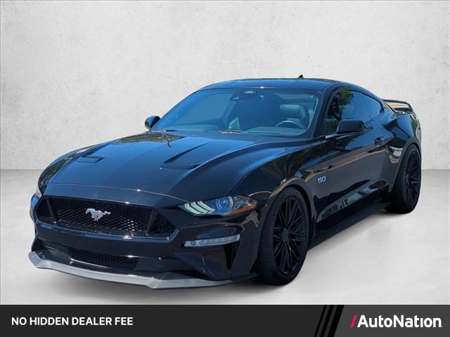 Shadow Black 2021 Ford Mustang Coupe Rear-Wheel Drive 6-Speed Manual