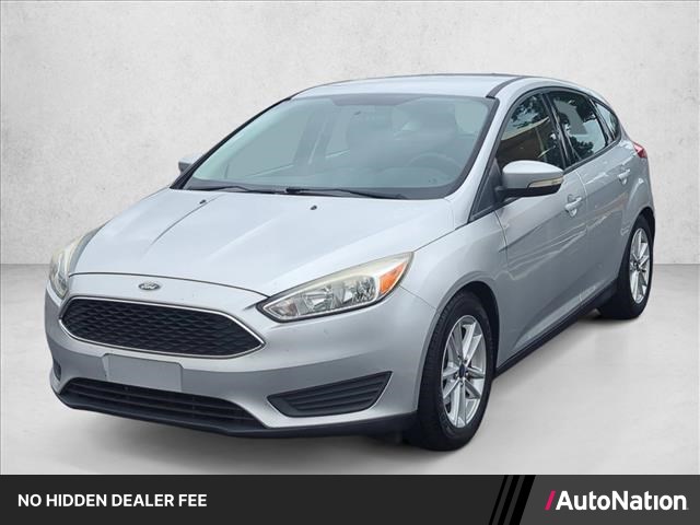 Silver 2016 Ford Focus Hatchback Front-Wheel Drive Automatic