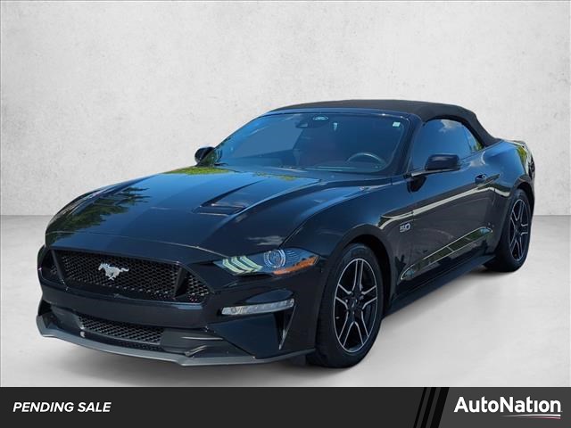 Shadow Black 2022 Ford Mustang GT Premium Convertible RWD Convertible Rear-Wheel Drive Automatic