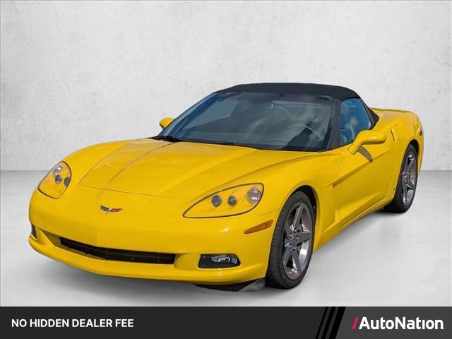 Yellow 2006 Chevrolet Corvette Convertible Rear-Wheel Drive 6-Speed Automatic