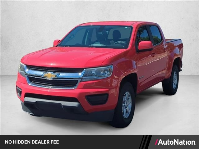 Red Hot 2019 Chevrolet Colorado Pickup Truck 4X2 6-Speed Automatic
