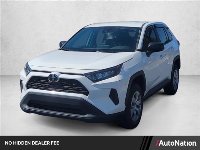 White 2022 Toyota RAV4 SUV / Crossover Front-Wheel Drive Automatic