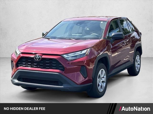 Red (Ruby Flare Pearl) 2024 Toyota RAV4 SUV / Crossover Front-Wheel Drive Automatic