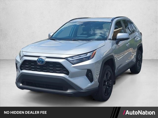 Silver Sky Metallic 2024 Toyota RAV4 Hybrid XLE AWD SUV / Crossover All-Wheel Drive Automatic