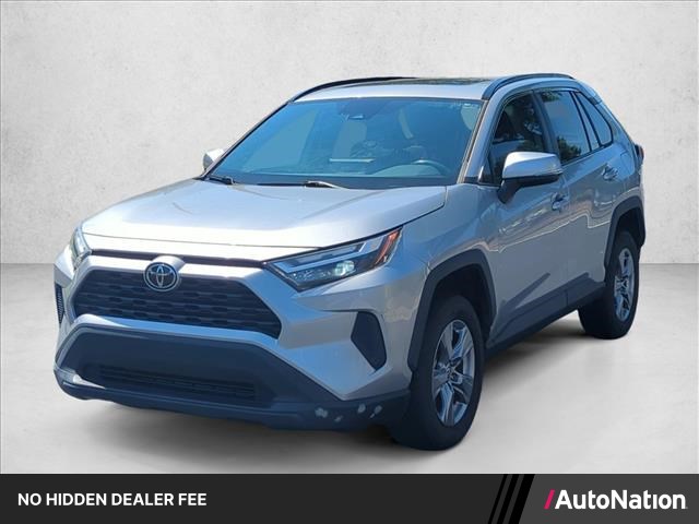 Silver Sky Metallic 2022 Toyota RAV4 SUV / Crossover Front-Wheel Drive Automatic