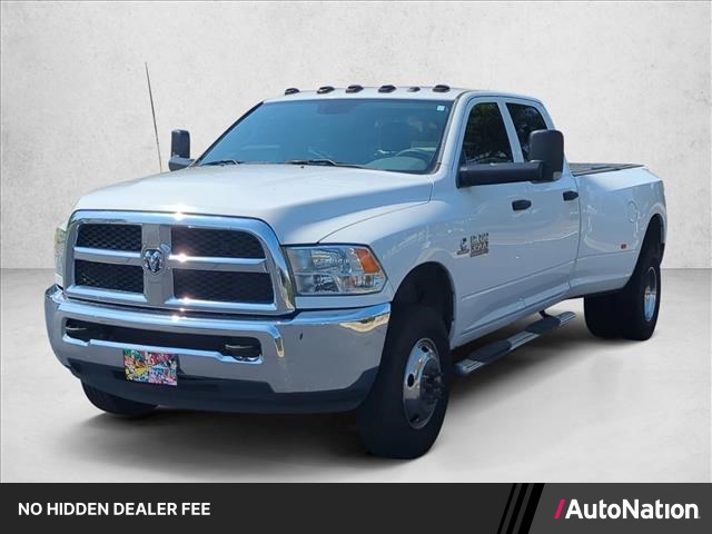Bright White Clearcoat 2018 RAM 3500 Pickup Truck Four-Wheel Drive 6-Speed Automatic
