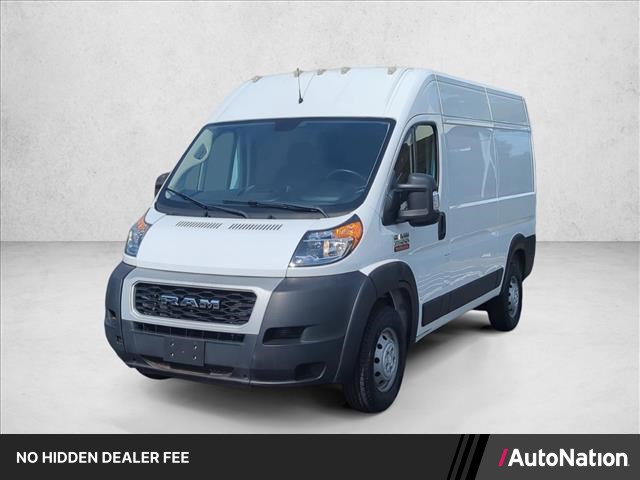 Bright White Clearcoat 2019 RAM ProMaster Van Front-Wheel Drive 6-Speed Automatic
