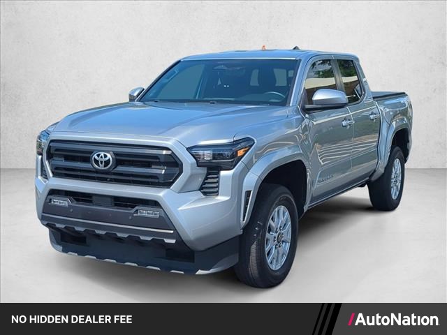 Celestial Silver Metallic 2024 Toyota Tacoma Pickup Truck Four-Wheel Drive Automatic