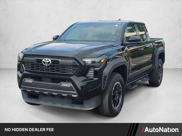 Black 2024 Toyota Tacoma Pickup Truck Four-Wheel Drive Automatic