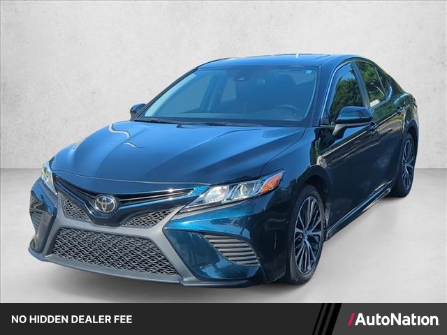 Blue 2019 Toyota Camry Sedan Front-Wheel Drive Automatic