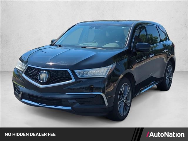 Brown (Canyon Bronze Metallic) 2019 Acura MDX SUV / Crossover All-Wheel Drive Automatic