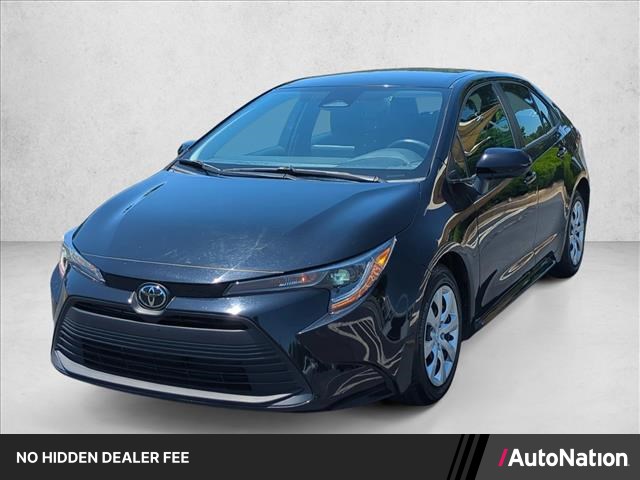 Midnight Black Metallic 2024 Toyota Corolla Sedan Front-Wheel Drive Continuously Variable Transmission
