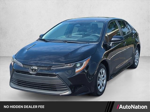 Midnight Black Metallic 2024 Toyota Corolla Sedan Front-Wheel Drive Automatic