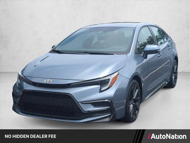 Celestite 2023 Toyota Corolla XSE FWD Sedan Front-Wheel Drive Continuously Variable Transmission