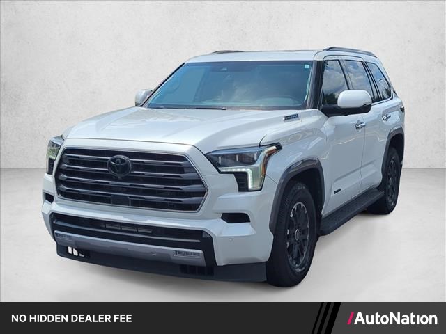 White (Wind Chill Pearl) 2023 Toyota Sequoia SUV / Crossover Four-Wheel Drive Automatic