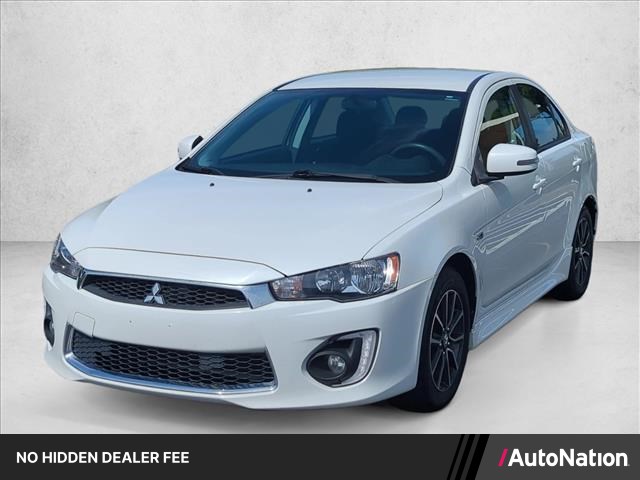 Diamond White Pearl 2017 Mitsubishi Lancer ES Sedan Front-Wheel Drive Automatic