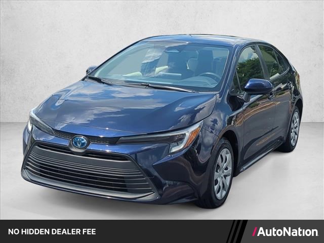 Blueprint 2024 Toyota Corolla Hybrid Sedan Front-Wheel Drive Continuously Variable Transmission