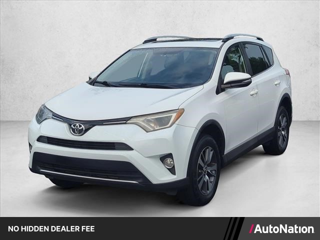 Super White 2016 Toyota RAV4 SUV / Crossover Front-Wheel Drive Automatic