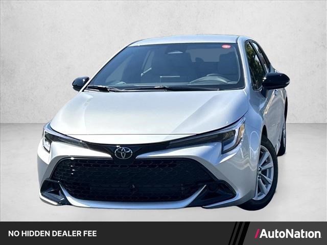 Classic Silver 2027 Toyota Corolla Hatchback Hatchback Front-Wheel Drive Continuously Variable Transmission