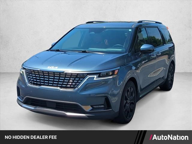 Astra Blue 2024 Kia Carnival Minivan Front-Wheel Drive Automatic