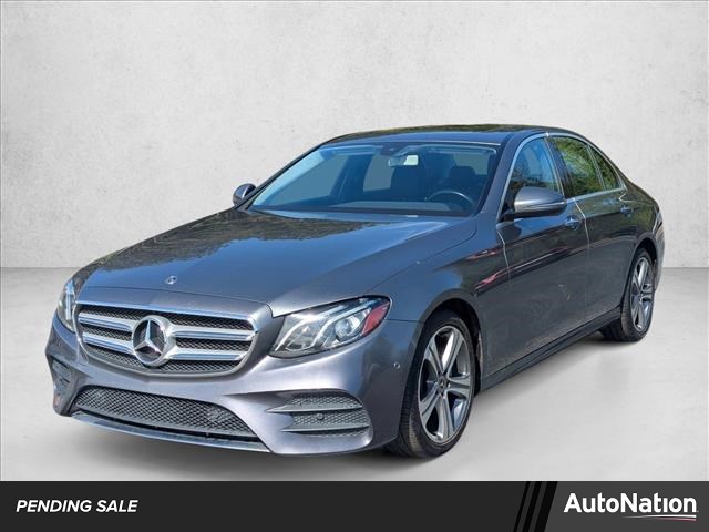 Gray (Selenite Grey Metallic) 2018 Mercedes-Benz E-Class E 300 Sedan RWD Sedan Rear-Wheel Drive Automatic