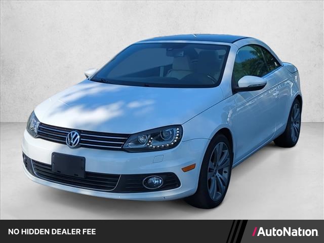 Candy White 2013 Volkswagen Eos Convertible Front-Wheel Drive Automatic