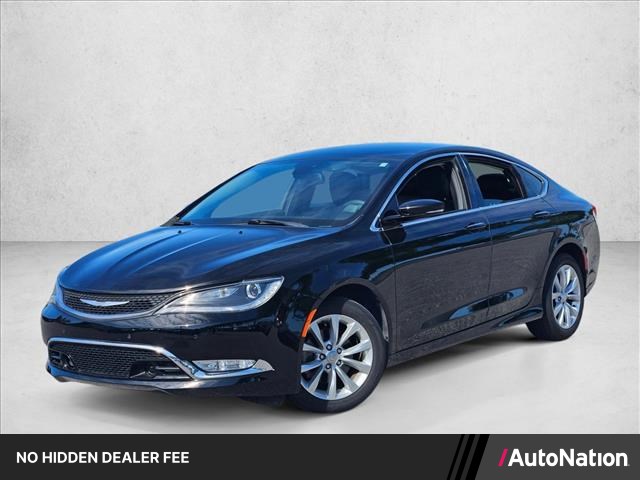 Black Clearcoat 2016 Chrysler 200 C Sedan FWD Sedan Front-Wheel Drive 9-Speed Automatic