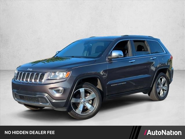 Gray (Granite Crystal Metallic Clearcoat) 2016 Jeep Grand Cherokee SUV / Crossover 4X2 8-Speed Automatic