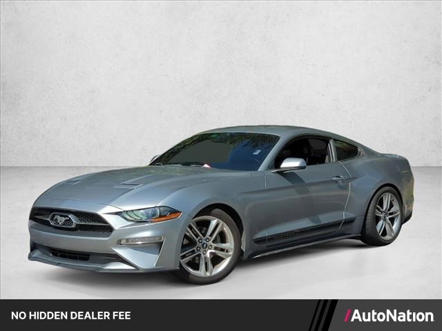 Iconic Silver Metallic 2020 Ford Mustang Coupe Rear-Wheel Drive Automatic