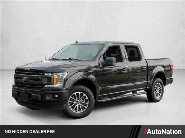 Agate Black Metallic 2020 Ford F-150 Pickup Truck Four-Wheel Drive Automatic