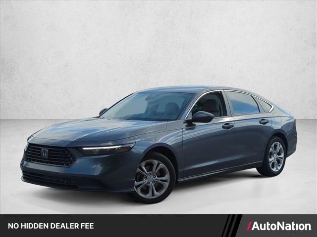 Meteorite Gray Met 2024 Honda Accord Sedan Front-Wheel Drive Continuously Variable Transmission