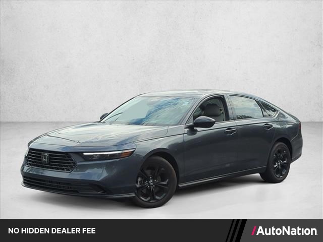 Meteorite Gray Met 2025 Honda Accord Sedan Front-Wheel Drive Continuously Variable Transmission