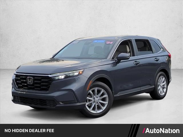 Meteorite Gray Metallic 2024 Honda CR-V SUV / Crossover Front-Wheel Drive Continuously Variable Transmission