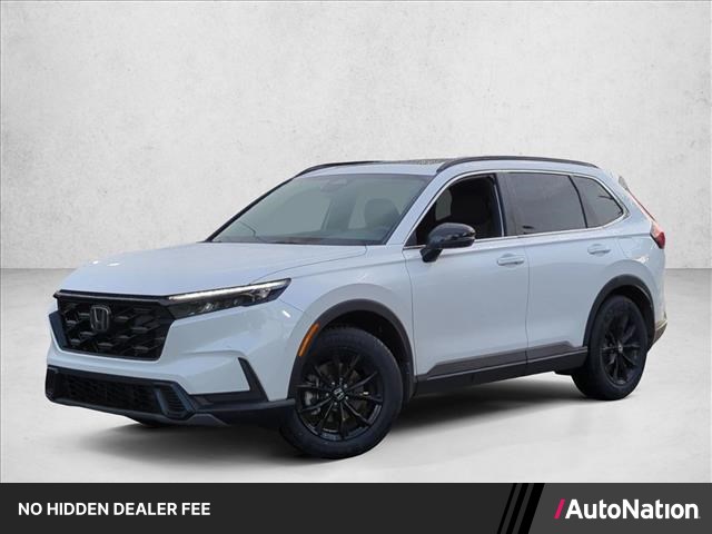 Platinum White Pearl 2023 Honda CR-V Hybrid SUV / Crossover Front-Wheel Drive Automatic