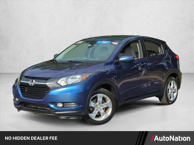 Deep Ocean Pearl 2016 Honda HR-V EX SUV / Crossover Front-Wheel Drive Continuously Variable Transmission