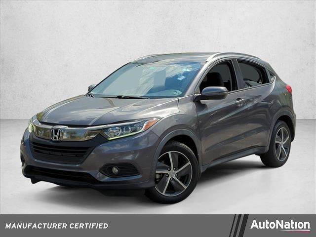 Gray (Modern Steel Metal) 2022 Honda HR-V EX FWD SUV / Crossover Front-Wheel Drive Automatic