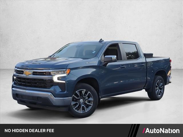 Lakeshore Blue Metallic 2024 Chevrolet Silverado 1500 Pickup Truck 4X2 8-Speed Automatic